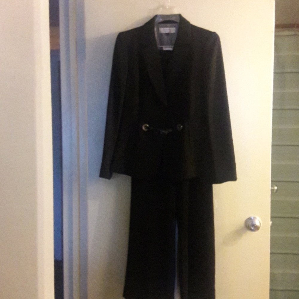 Black business suit
